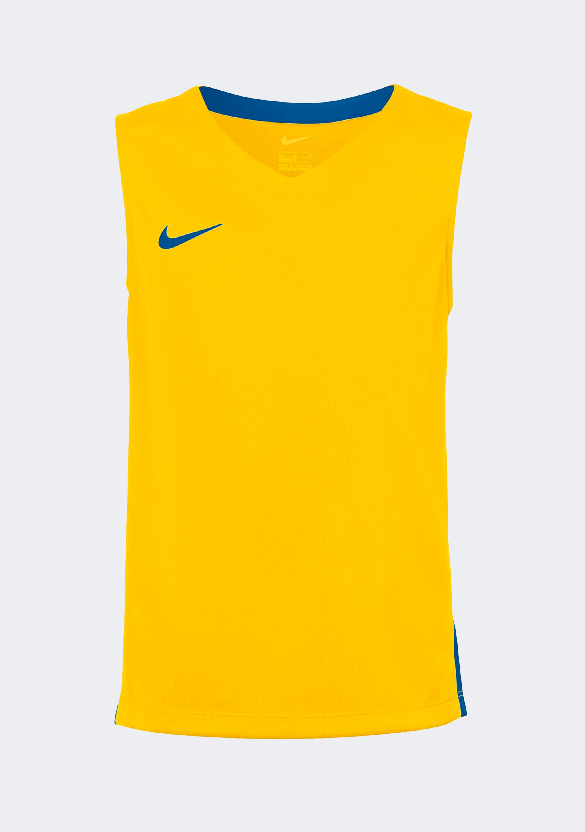 Nike Kids' Team Basketball Training Jersey - Yellow/Royal