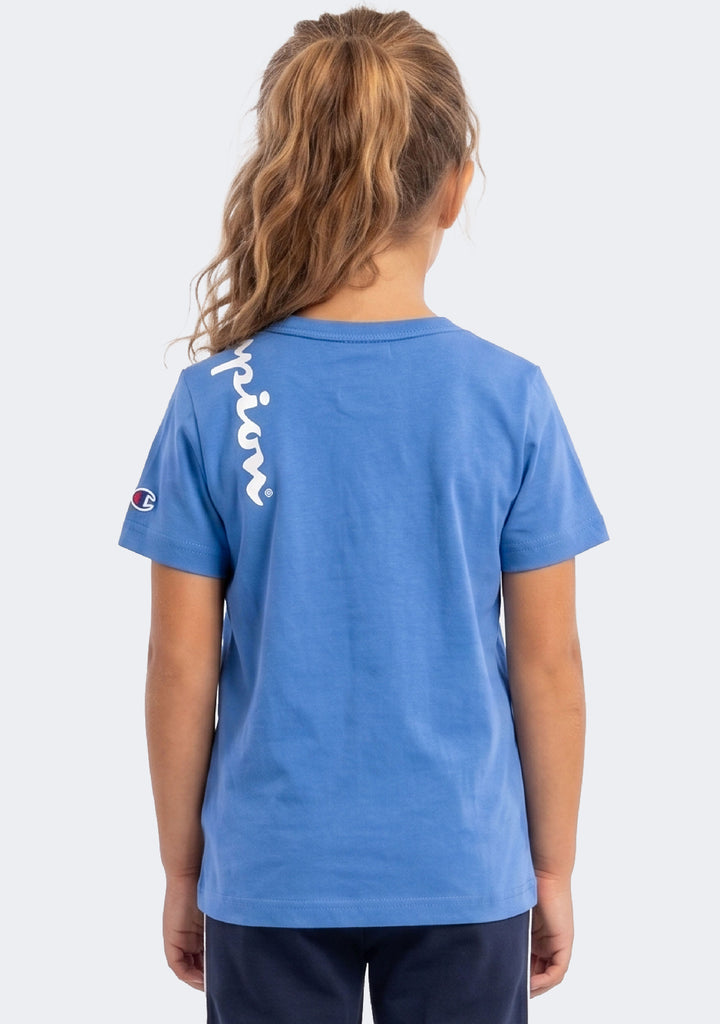 Champion Kids' Shield Script Short Sleeve Tee