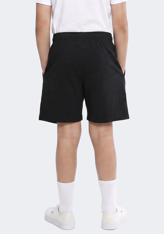 Champion Kids' Script Jersey Shorts Black