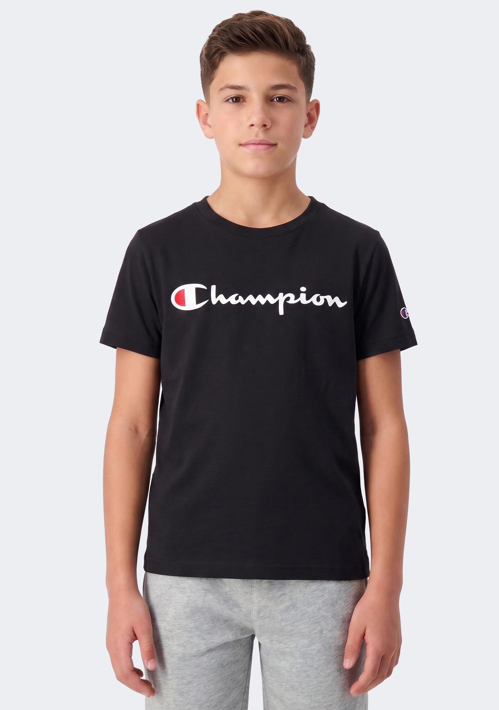 Champion Kids' Script Short Sleeve Tee