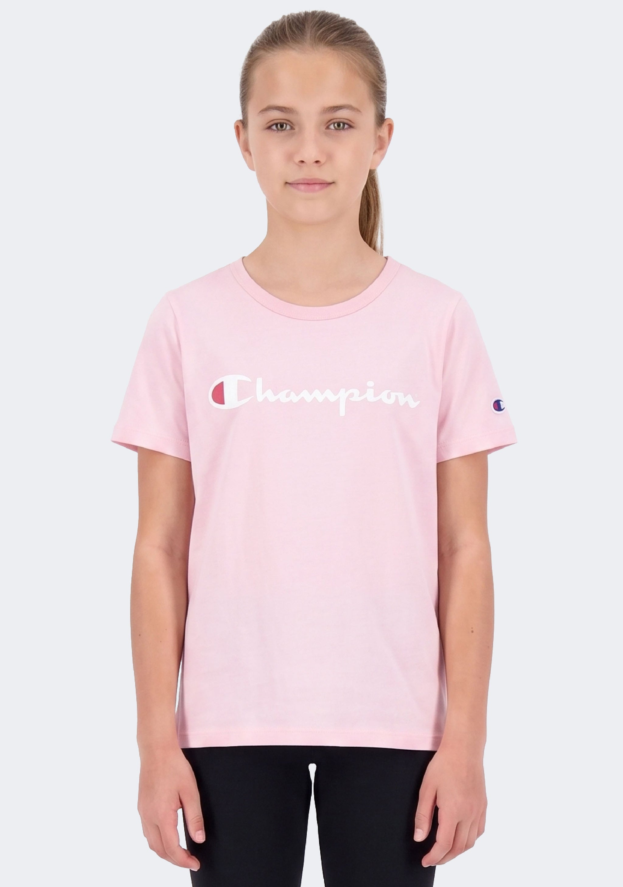Champion Kids' Script Short Sleeeve Tee