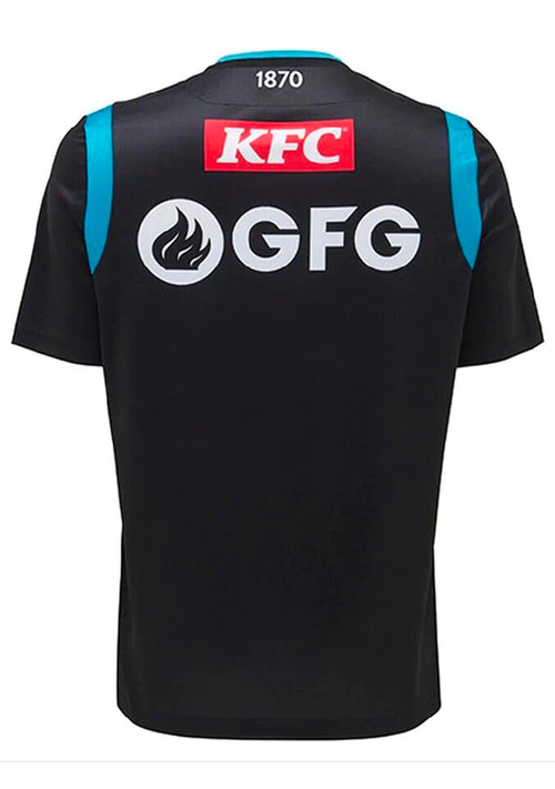 Macron Port Adelaide M21 Mens Training Player Dry Shirt <BR> 58542818