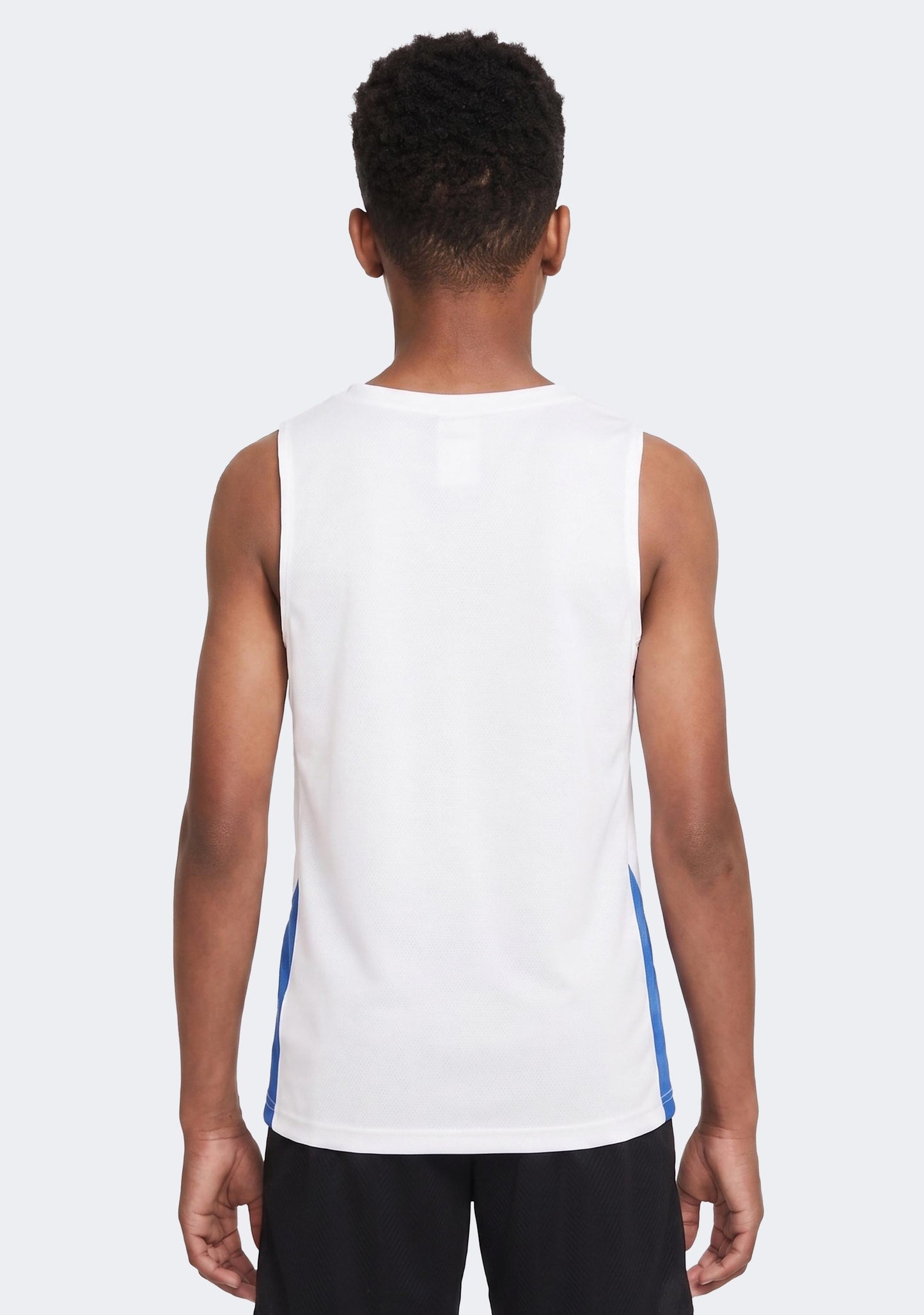 Nike Kids' Team Basketball Training Jersey - White/Royal