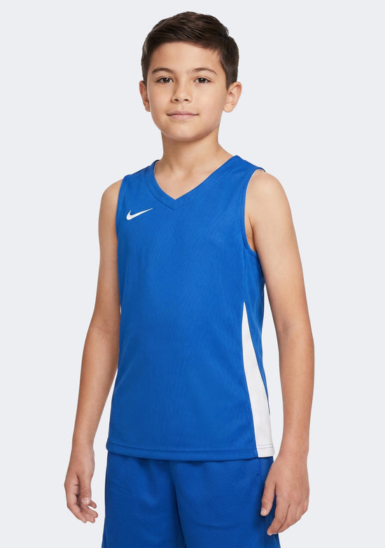 Nike Kids' Team Basketball Training Jersey - Royal/White