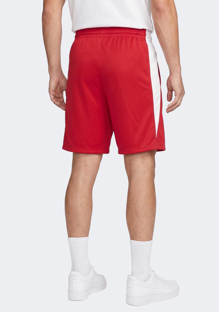 Nike Men's Team Basketball Stock Shorts - Red/White