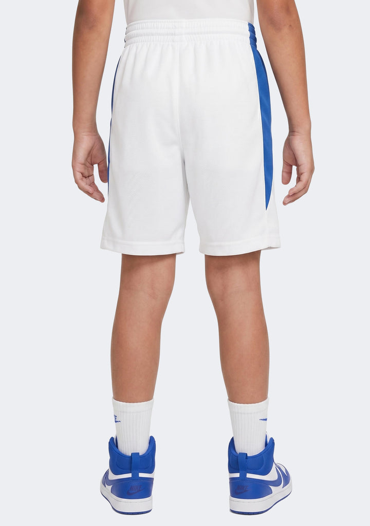 Nike Kids' Team Basketball Shorts - White/Royal