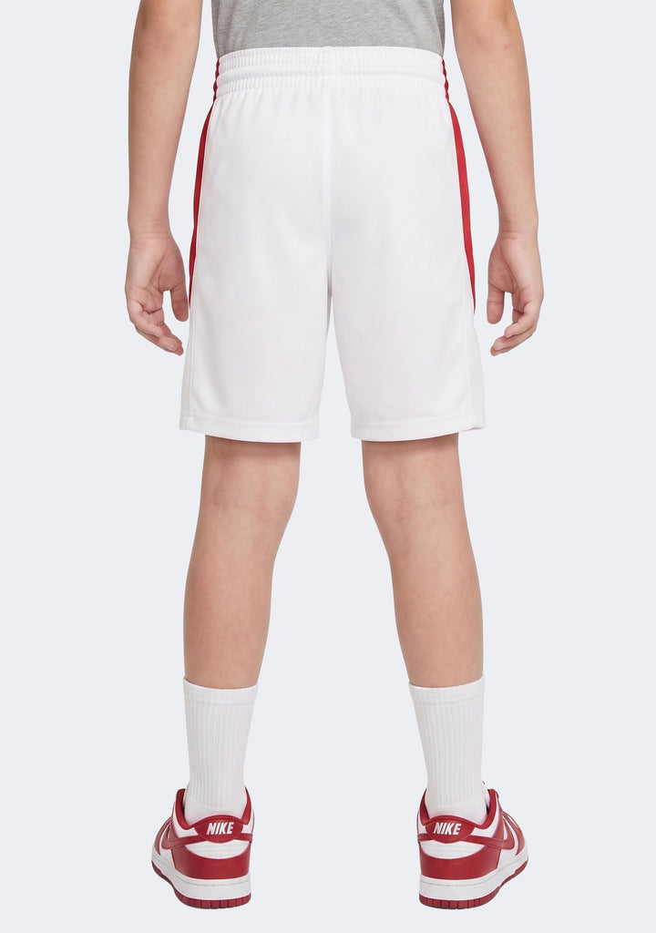 Nike Kids' Team Basketball Shorts - White/Red