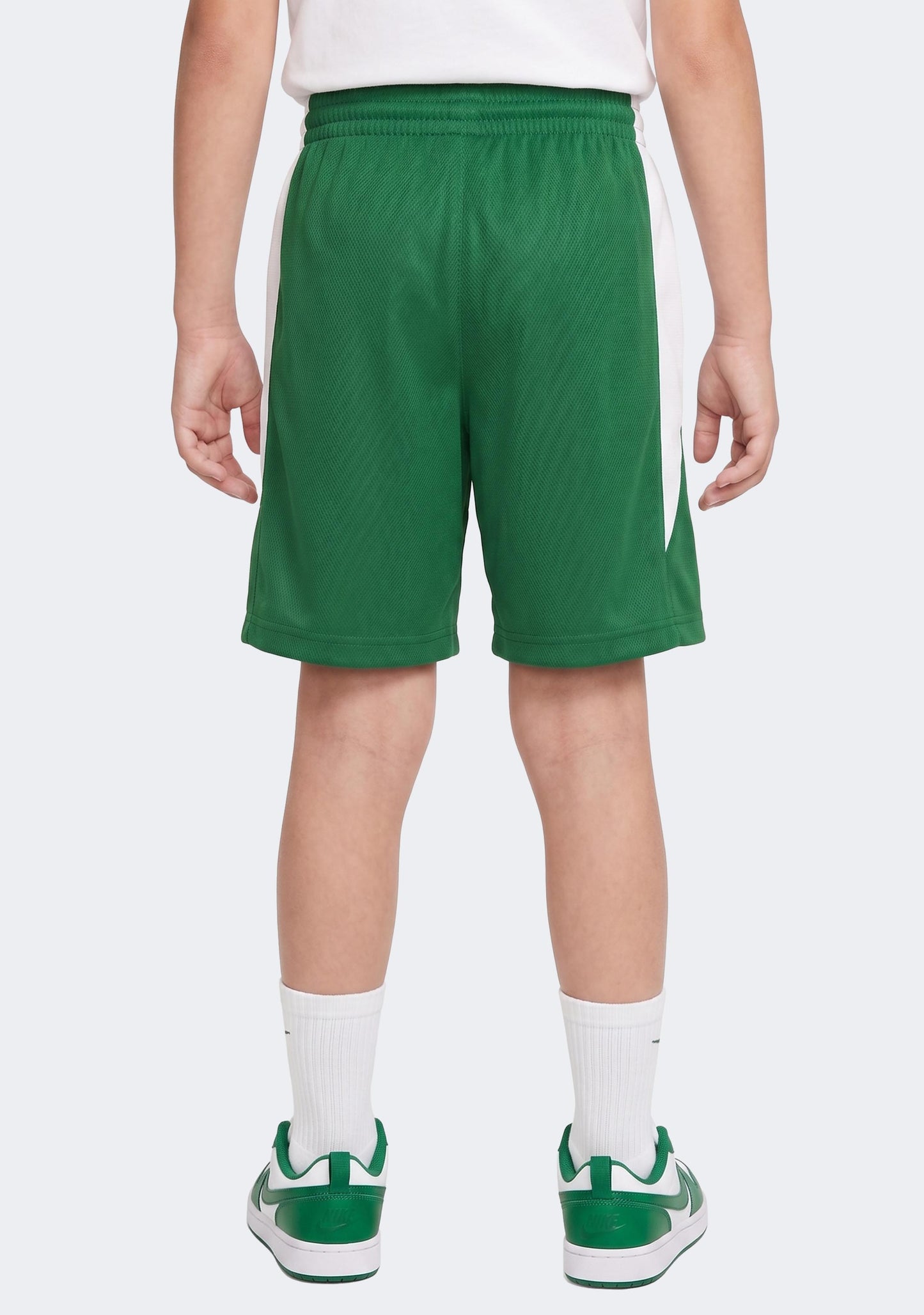 Nike Kids' Team Basketball Shorts - Green/White