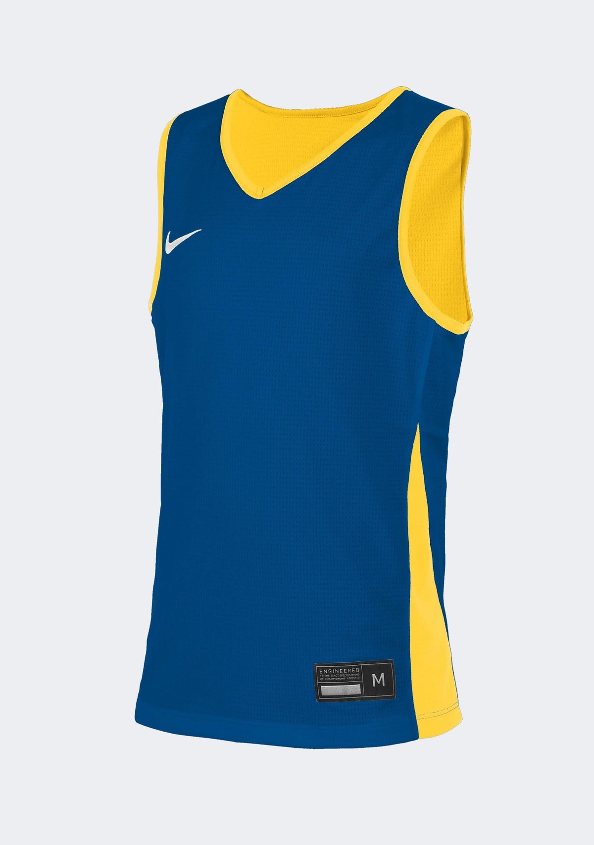 Nike Kids' Team Basketball Reversible Training Tank - Yellow/Royal ...