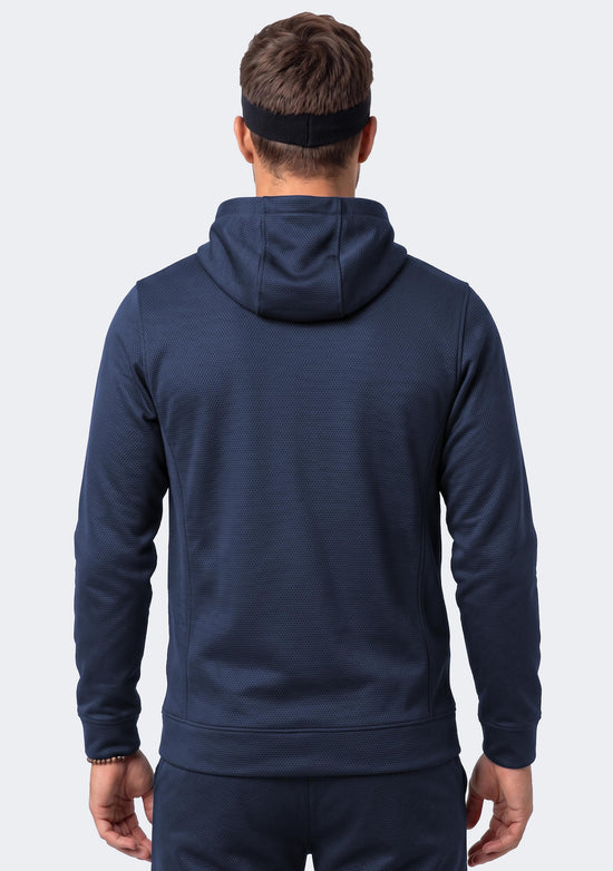 Nike Men's Team Basketball Full Zip Stock Hoodie Navy