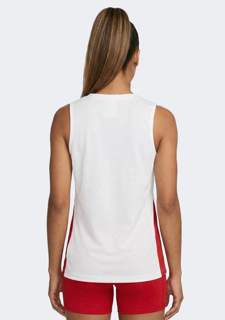 Nike Women's Team Basketball Training Jersey - White/Red