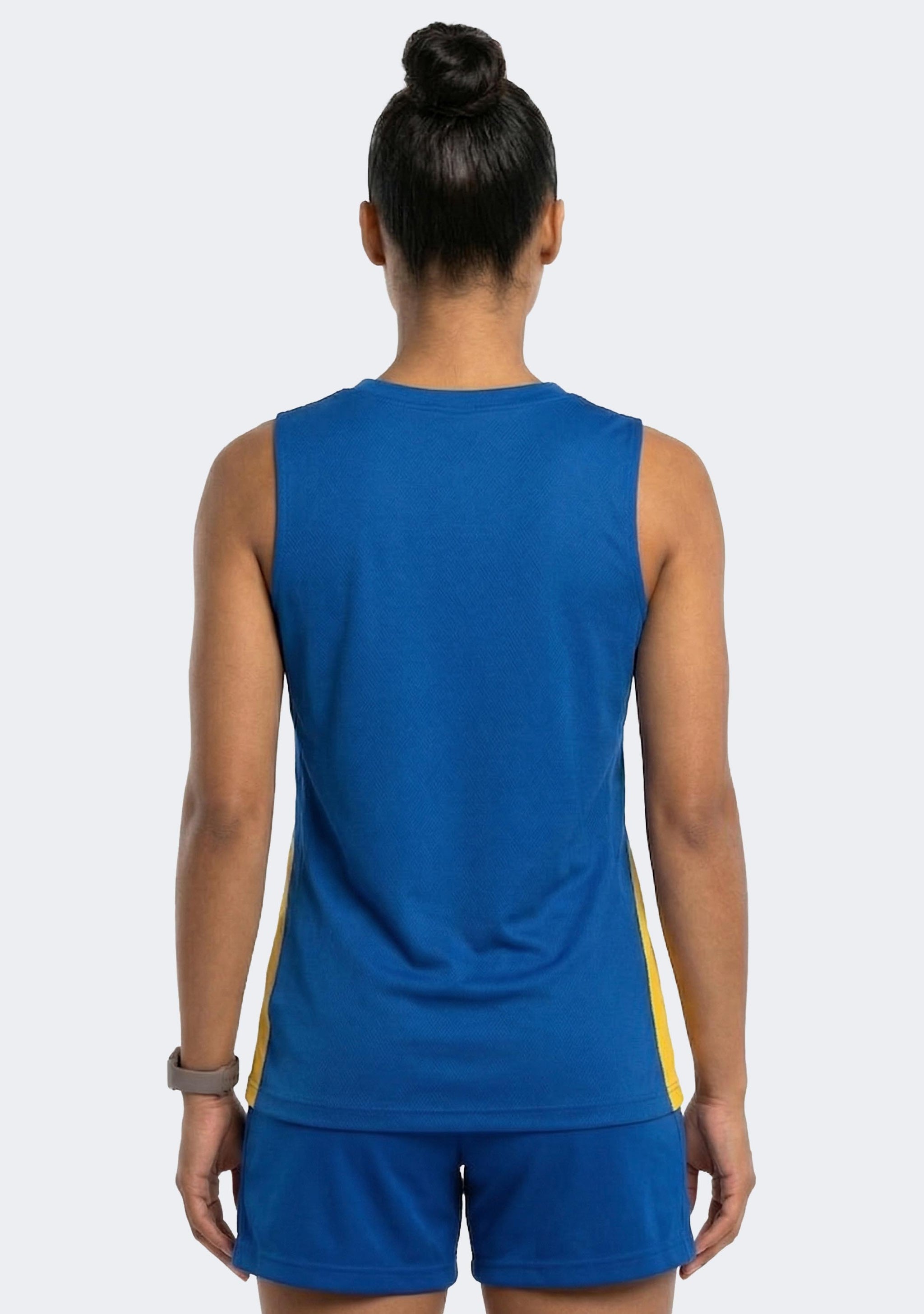 Nike Women's Team Basketball Training Jersey - Royal/Yellow