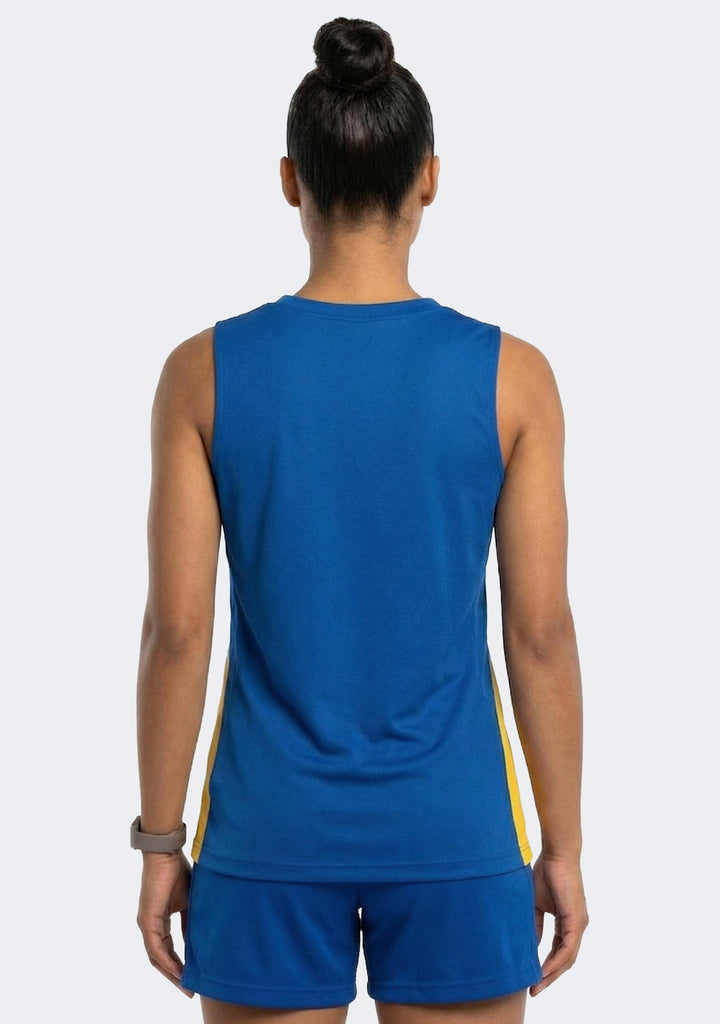 Nike Women's Team Basketball Training Jersey - Royal/Yellow