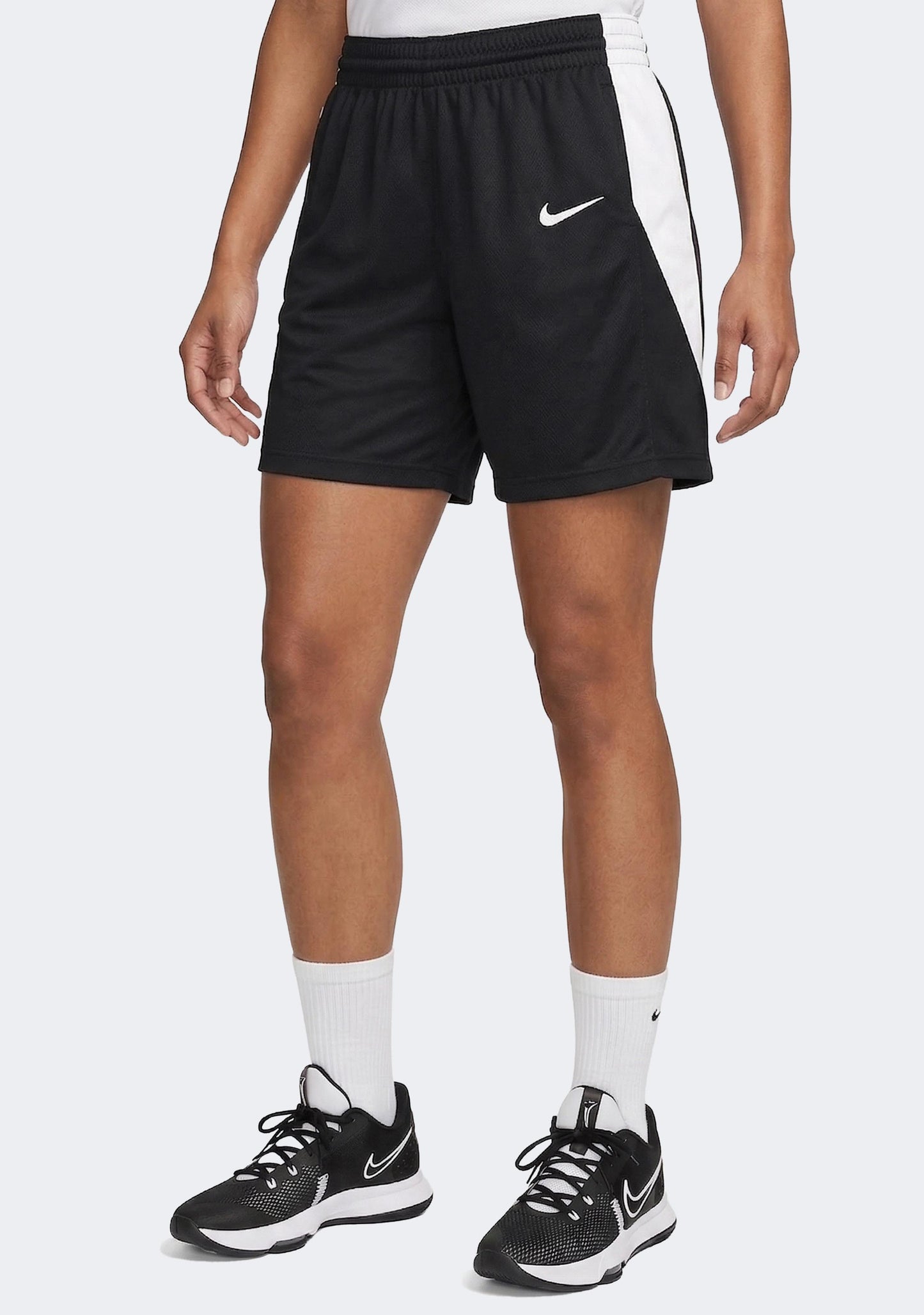 Nike Women's Team Basketball Shorts - Black/White