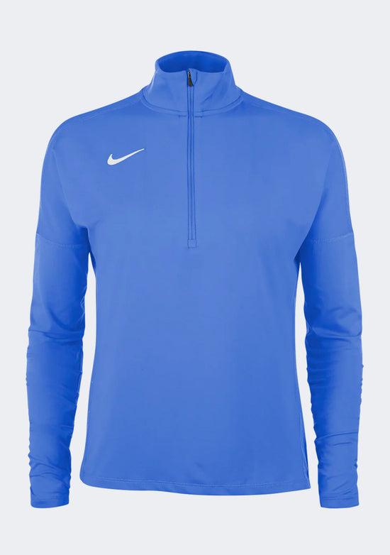 Nike Women's Team Dri-FIT Element Half Zip Top Royal Blue