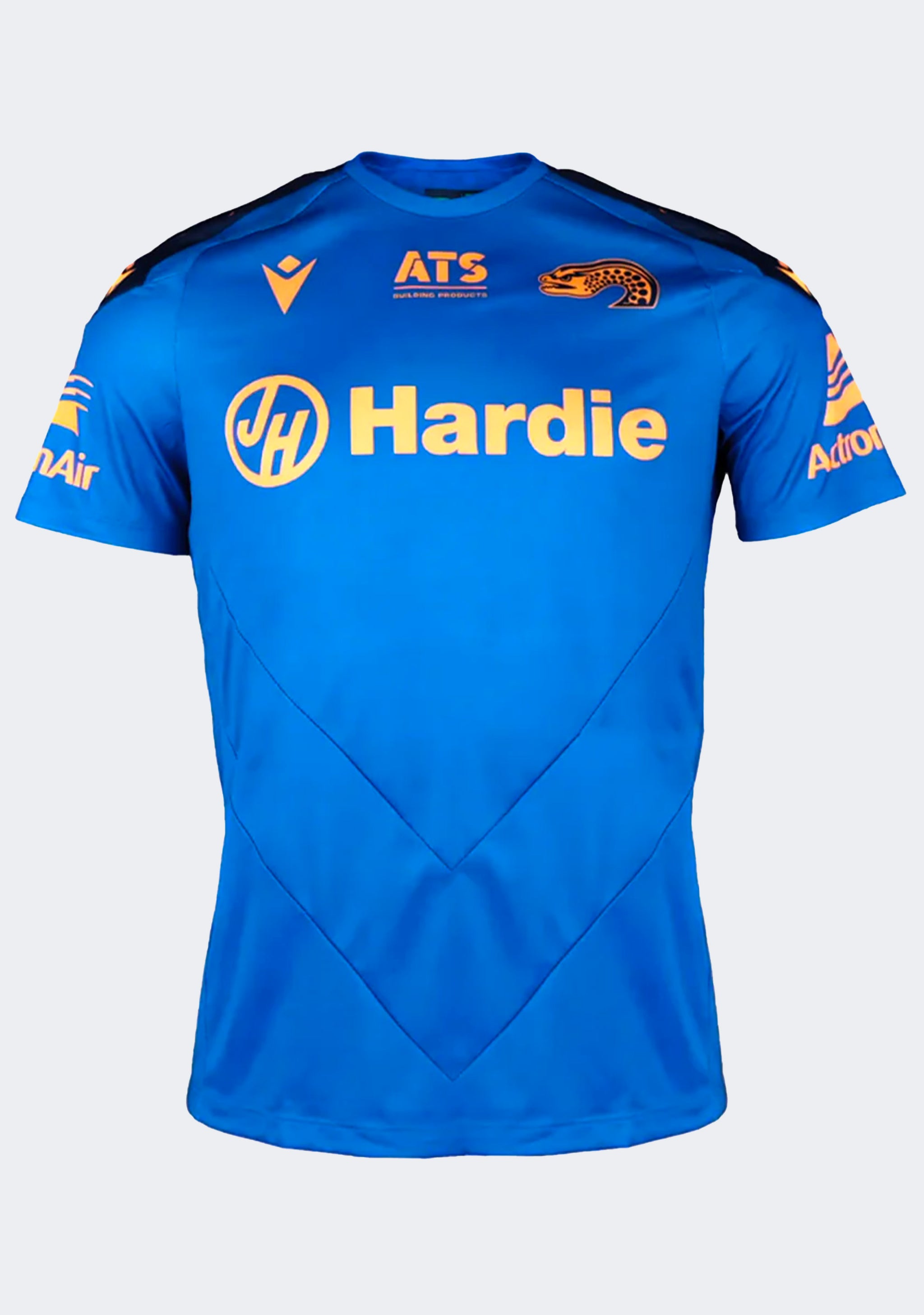 Macron Men's Parramatta Eels 2025 Players Training Shirt