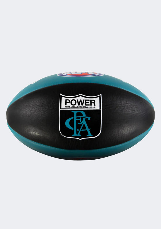 Sherrin Port Adelaide Power Team Leather Football