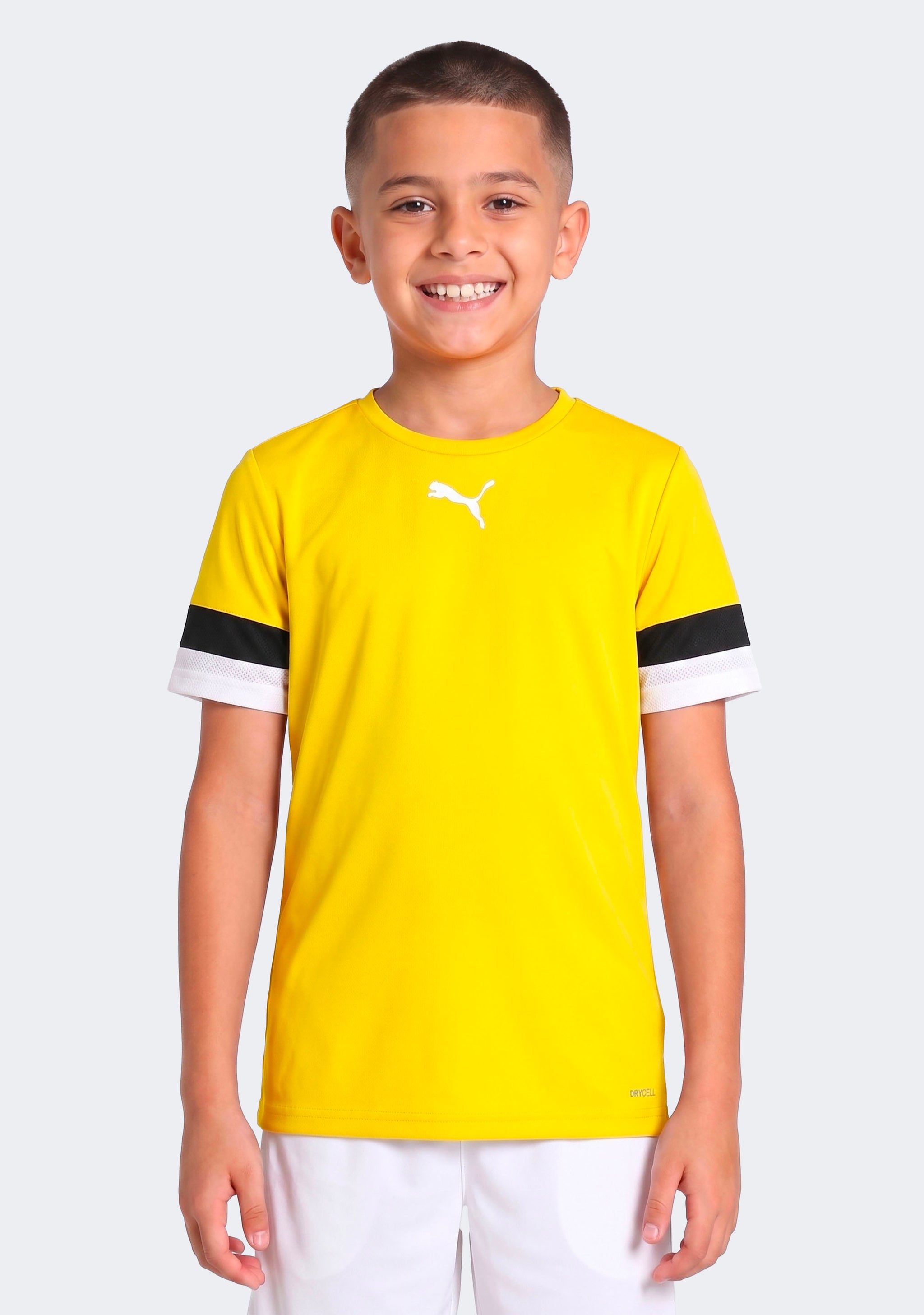 Puma Kids' TeamRISE Jersey Yellow