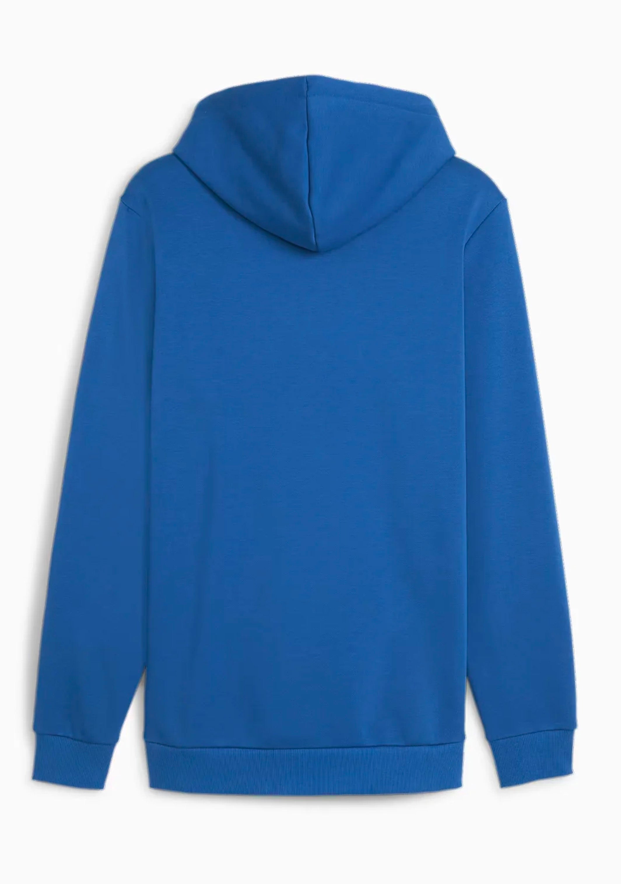 Puma Men's Essentials+ Two-Tone Big Logo Hoodie Cobalt Glaze