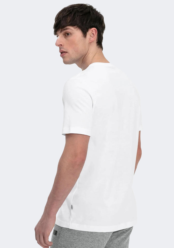 Puma Men’s Essential Logo Tee White