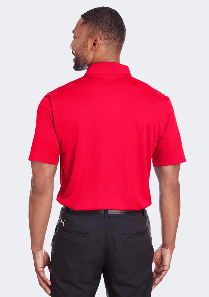 Puma Men's Icon Golf Polo High Risk Red