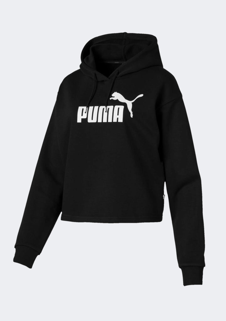 Puma Women's ESS Cropped Logo Hoodie FL