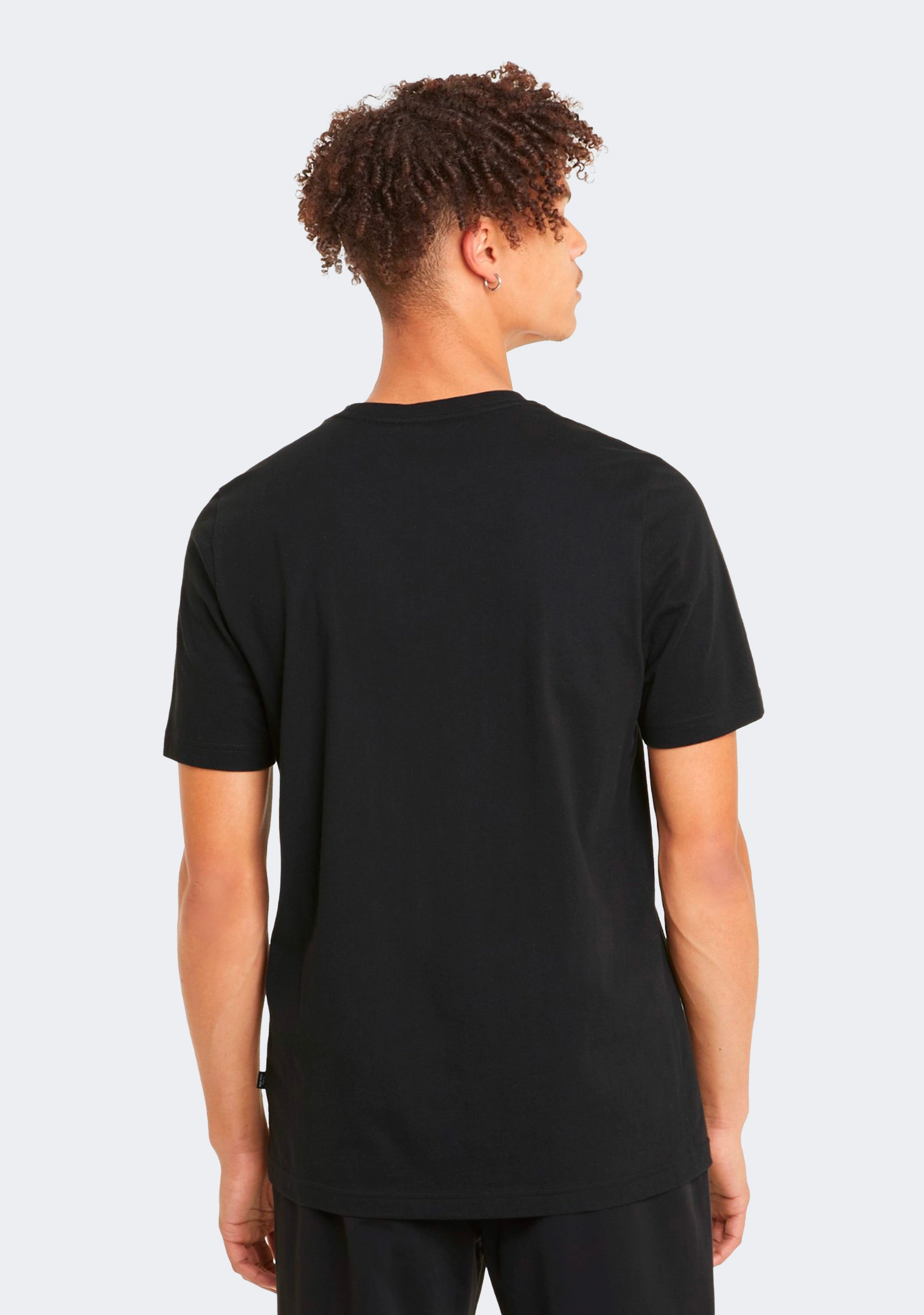 Puma Men’s Essential Logo Tee Black