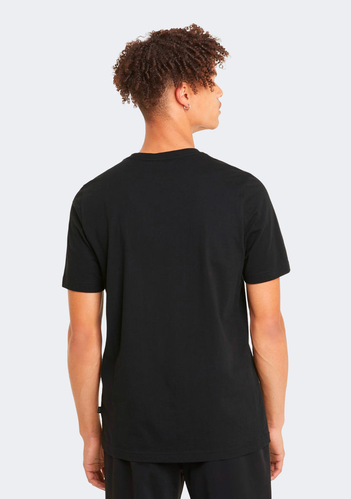 Puma Men’s Essential Logo Tee Black