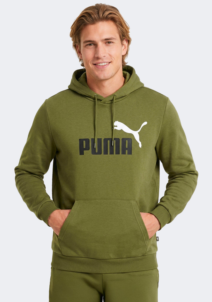 Puma Men's Essentials+ Two-Tone Big Logo Hoodie