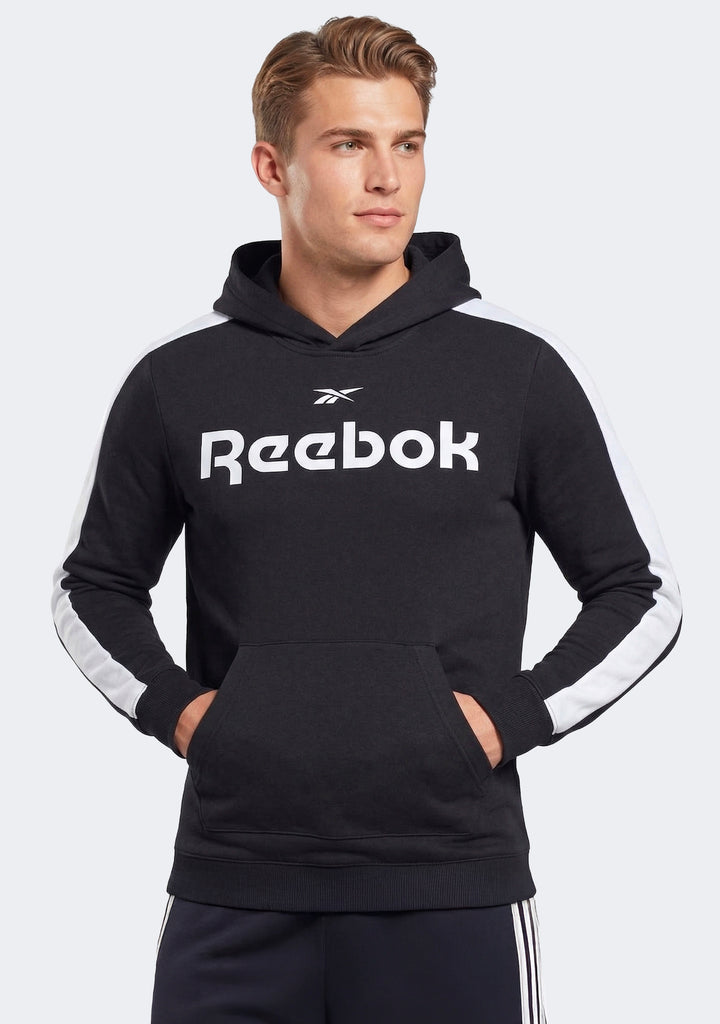 Reebok Men's Training Essentials Linear Logo Hoodie