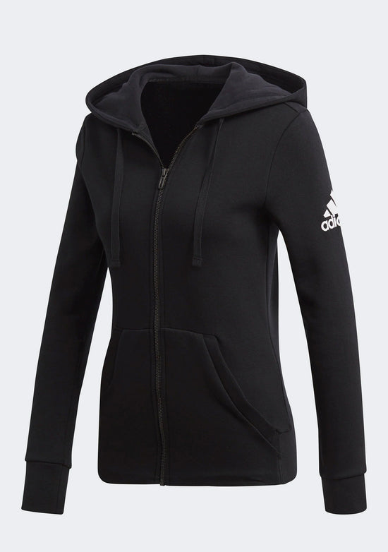 Adidas Women’s Essential Solid Full Zip Hoodie