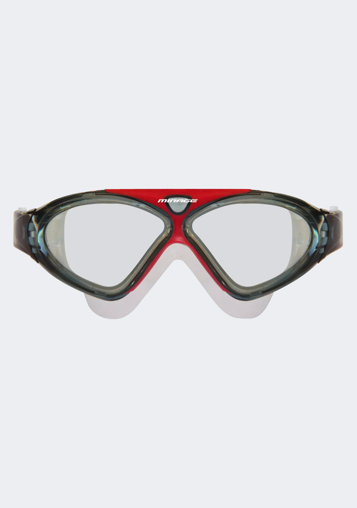 Mirage Adults Lethal Swim Goggles Smoke Red