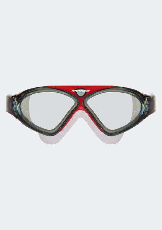 Mirage Adults Lethal Swim Goggles Smoke Red