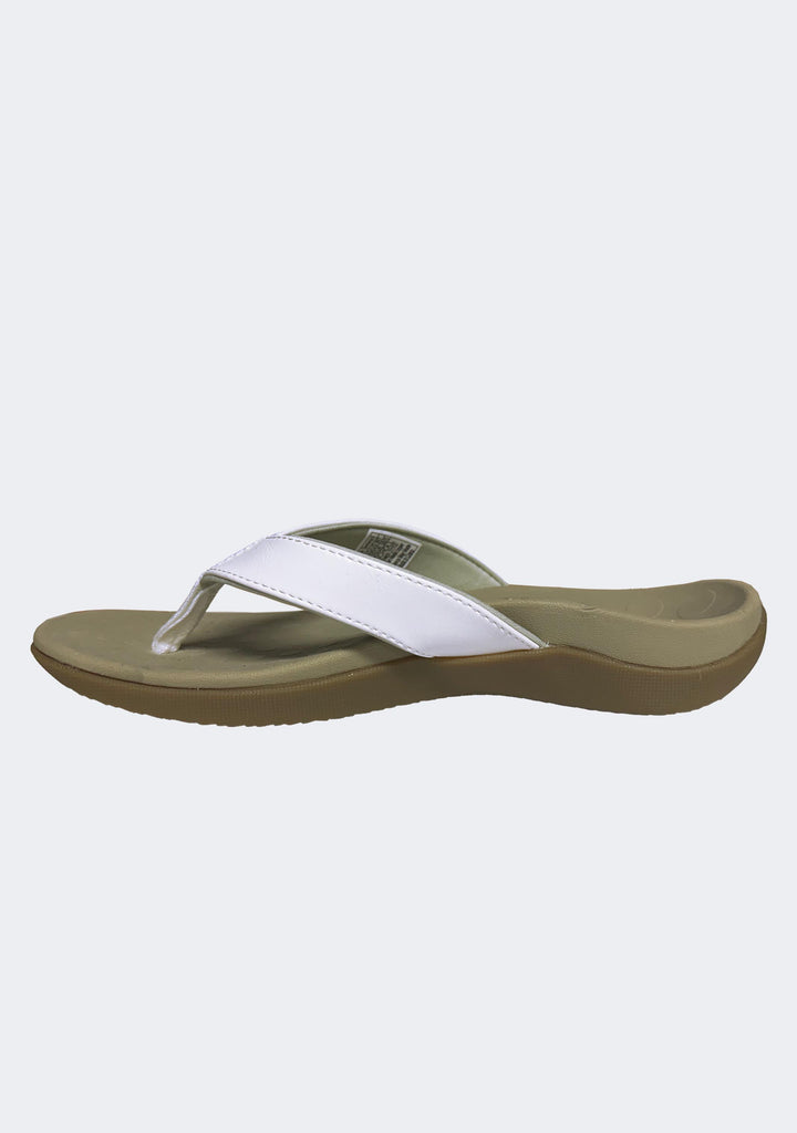 Scholl Orthaheel Women's Sonoma II Smooth White