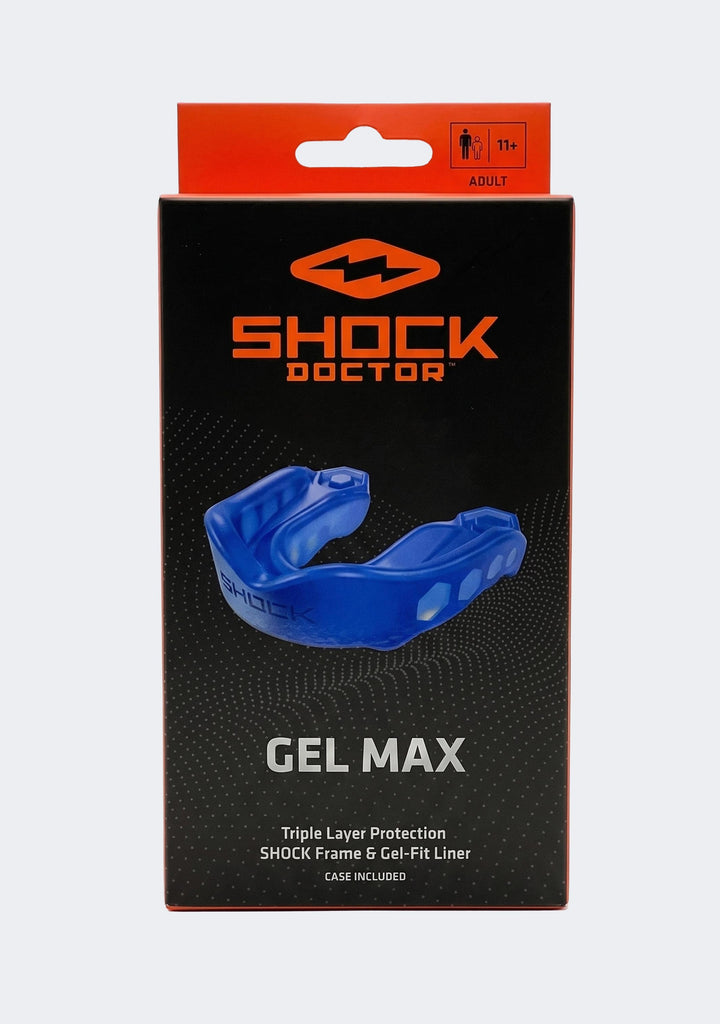 Shock Doctor Adults Gel Max Mouthguard Royal
