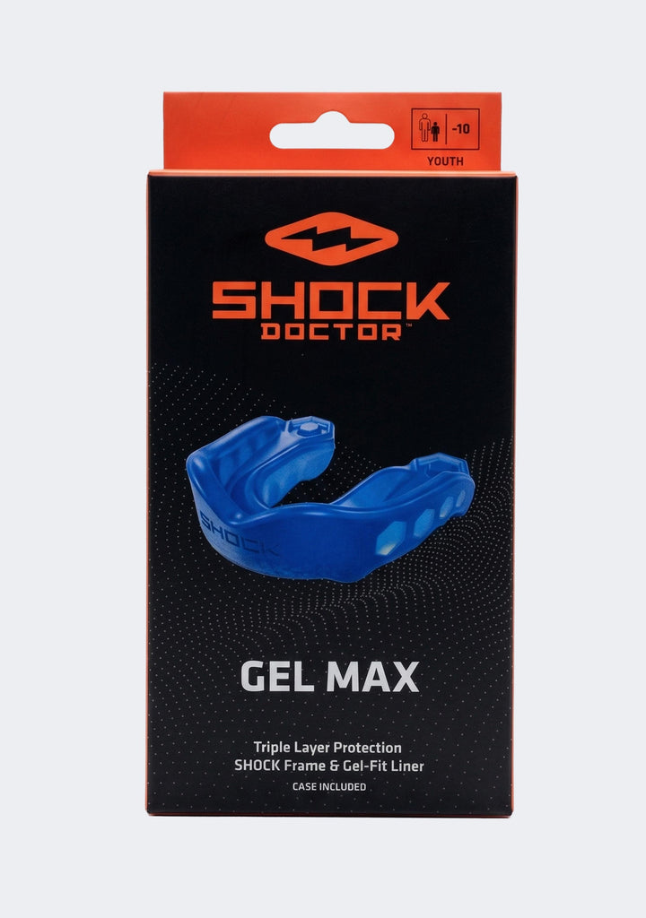 Shock Doctor Youth Gel Max Mouthguard Royal