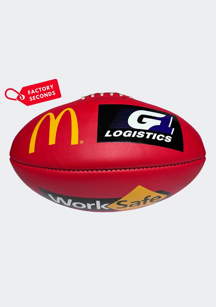 Sherrin KB Red Size 5 Factory Seconds (Assorted Logos)