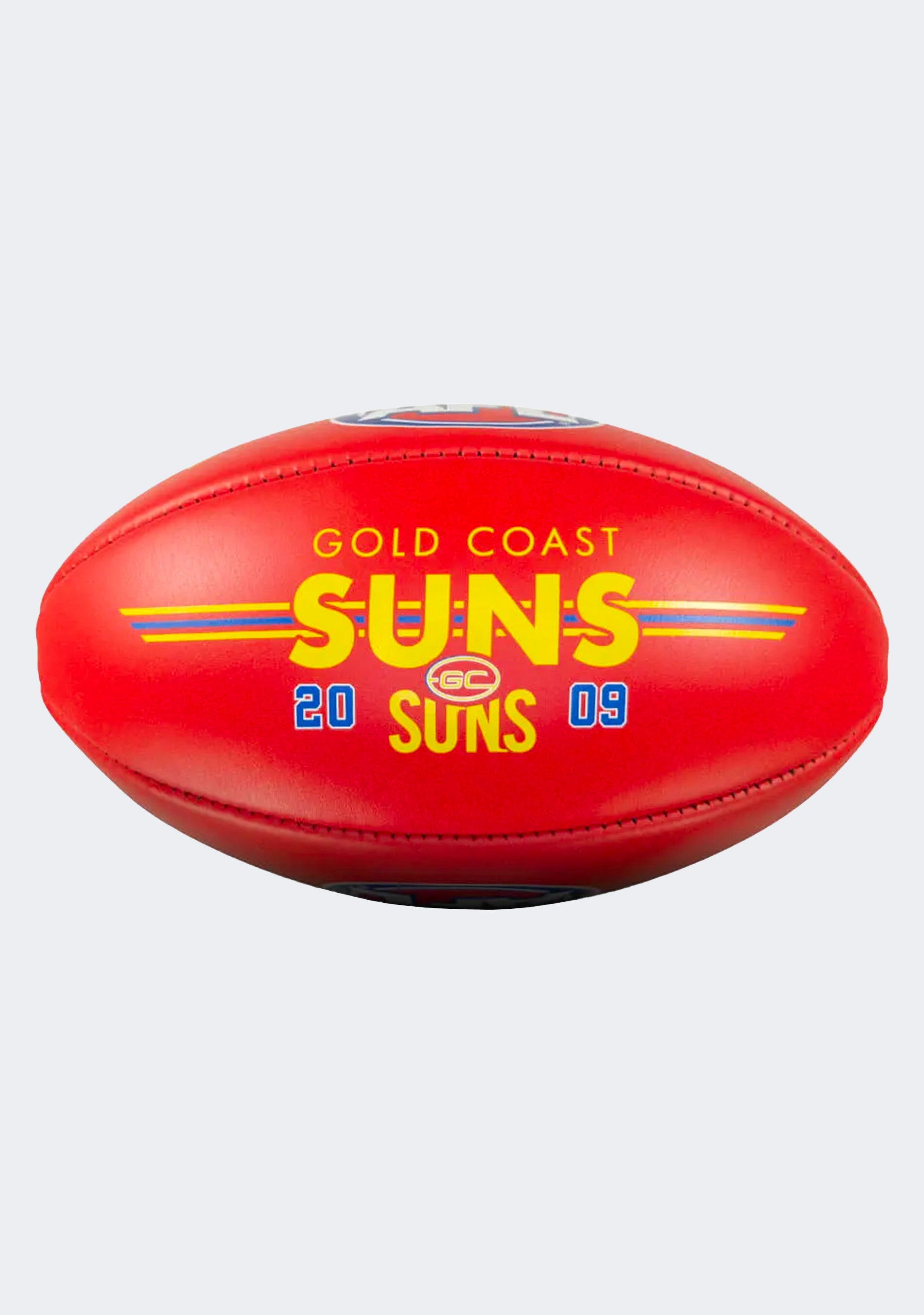 Sherrin Gold Coast Suns AFL Team Leather Ball