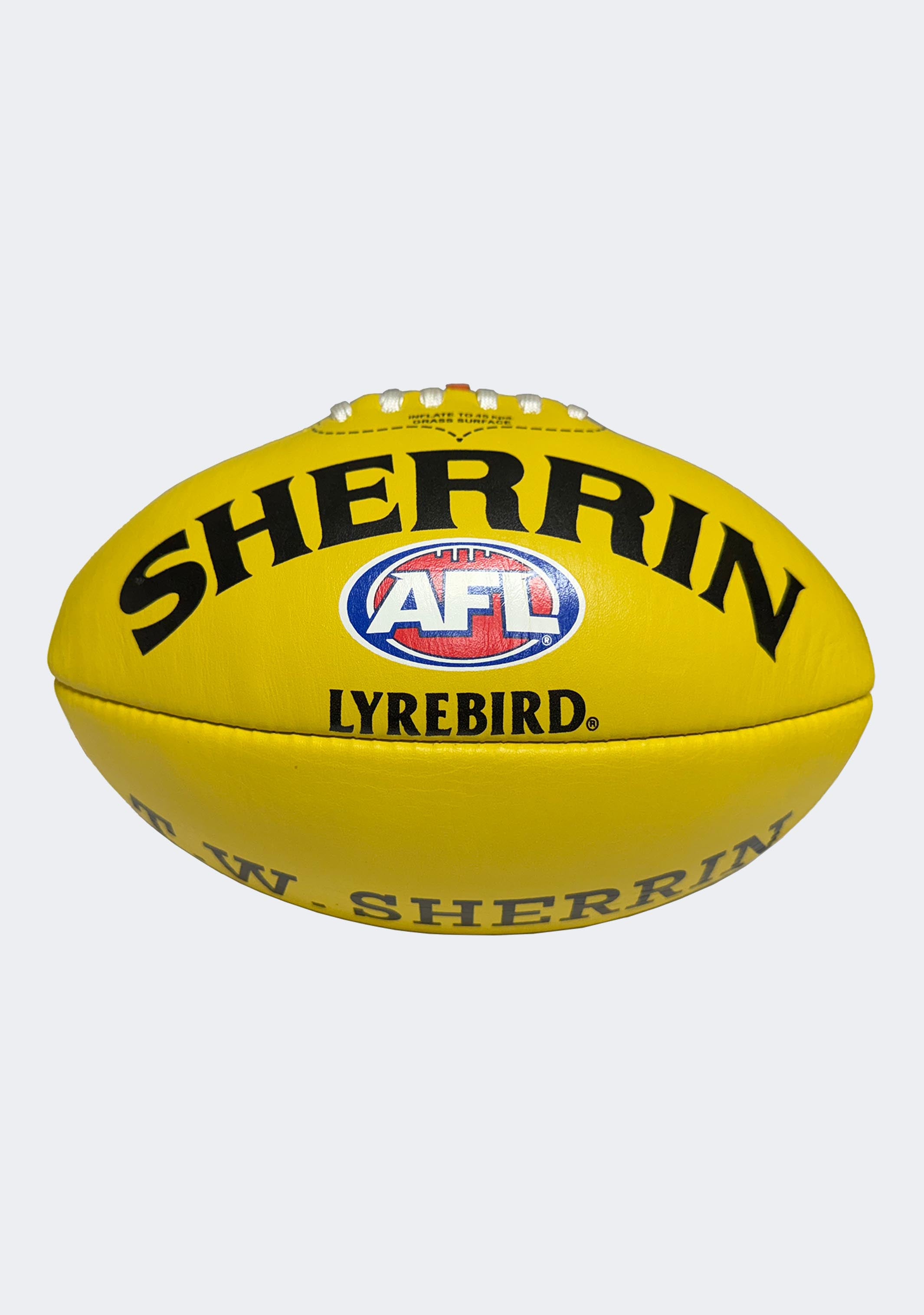 Sherrin Lyrebird Football Yellow – Jim Kidd Sports