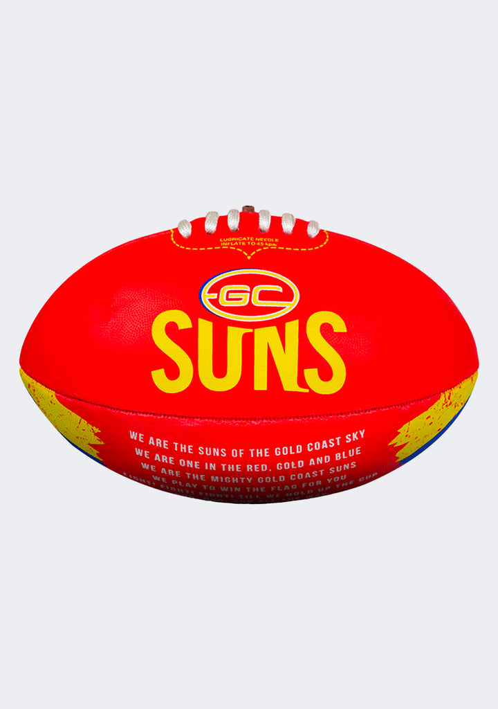 Sherrin Gold Coast Suns Song Ball