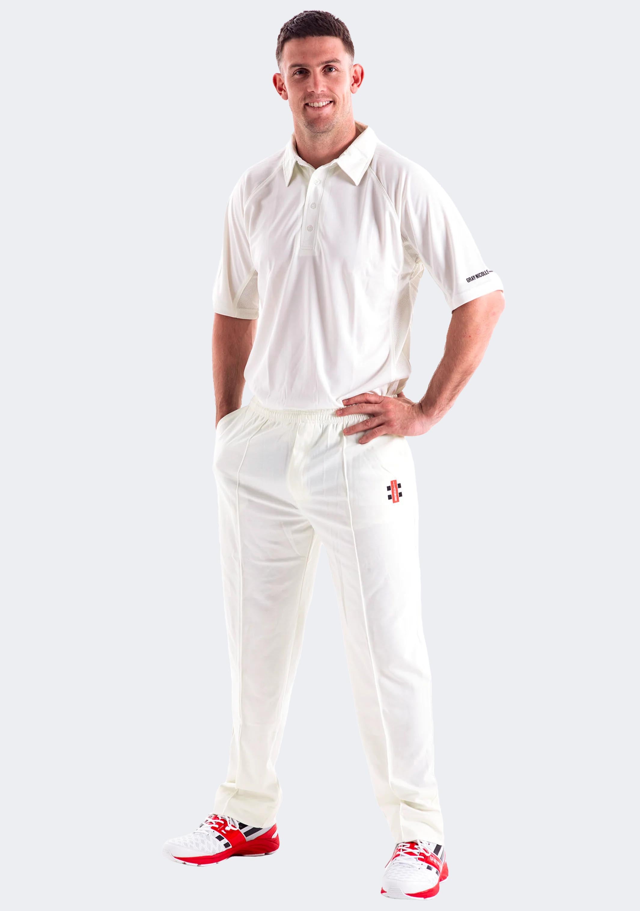 Gray Nicolls Senior Cricket Pants White Slightly Blemished
