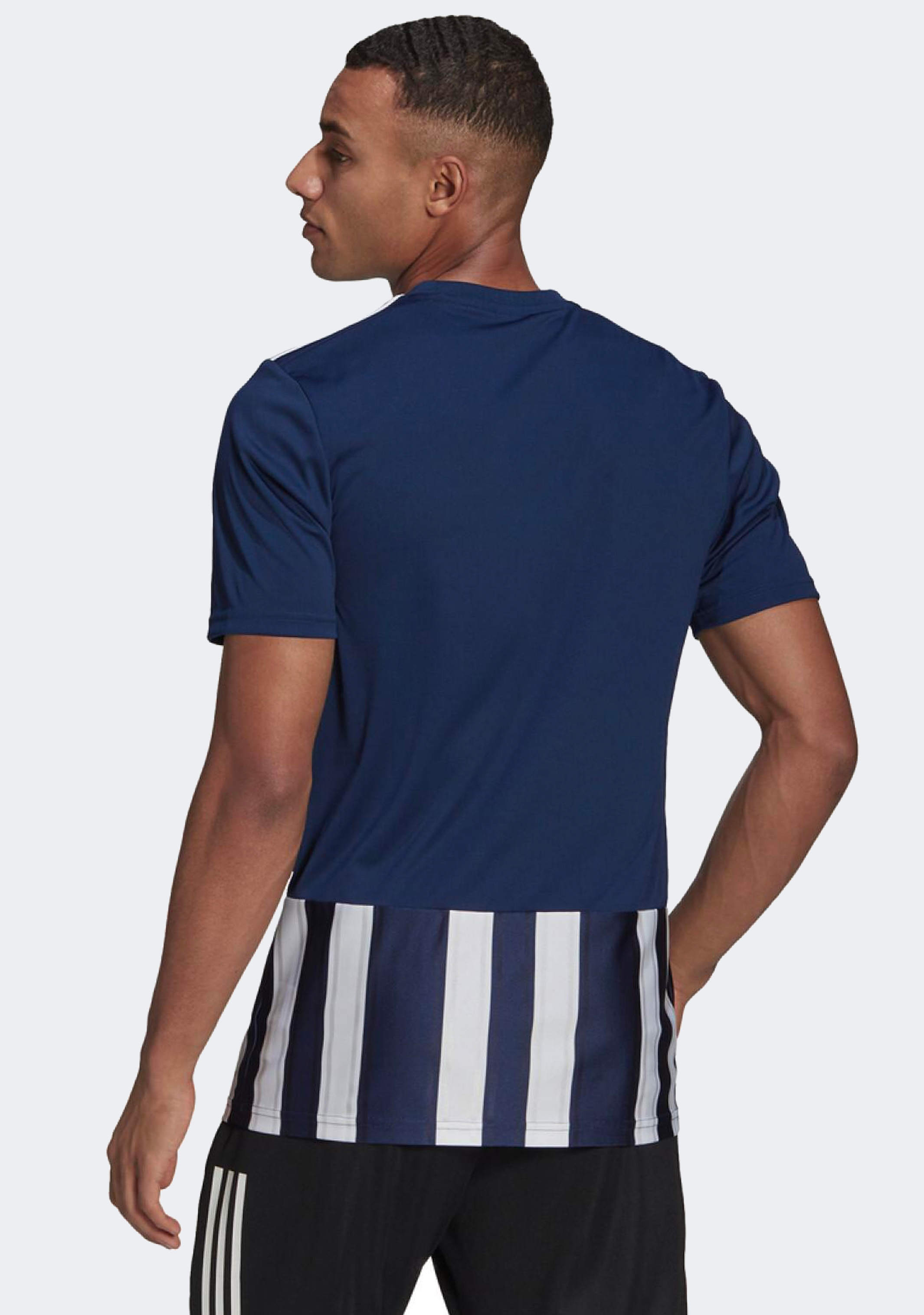 Adidas Mens Striped 21 Jersey Navy/White