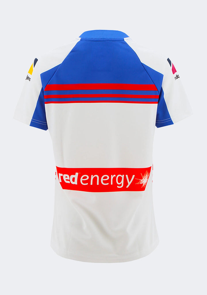 O'Neills Women's Newcastle Knights Replica Away Team Jersey White-Royal-Red