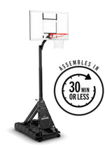 Spalding The Momentous™ EZ Assembly™ 50 Inch Acrylic Portable Basketball System <br> AA6E2012