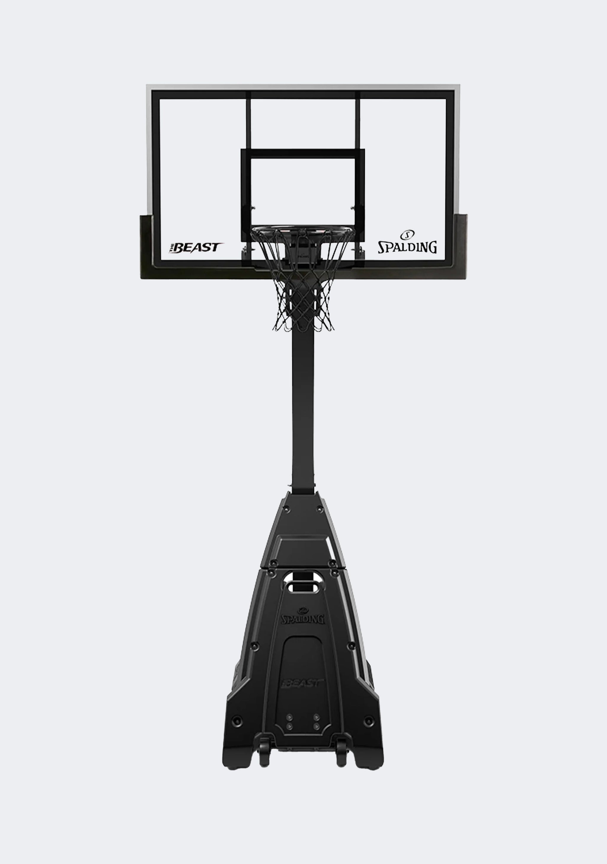 Spalding 60 Inch Stealth Beast Blackout Basketball System