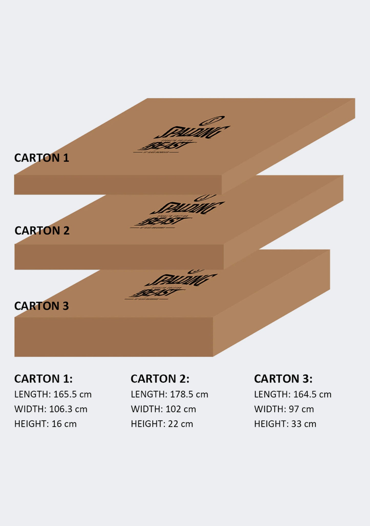 Spalding 60 Inch Stealth Beast Blackout Basketball System