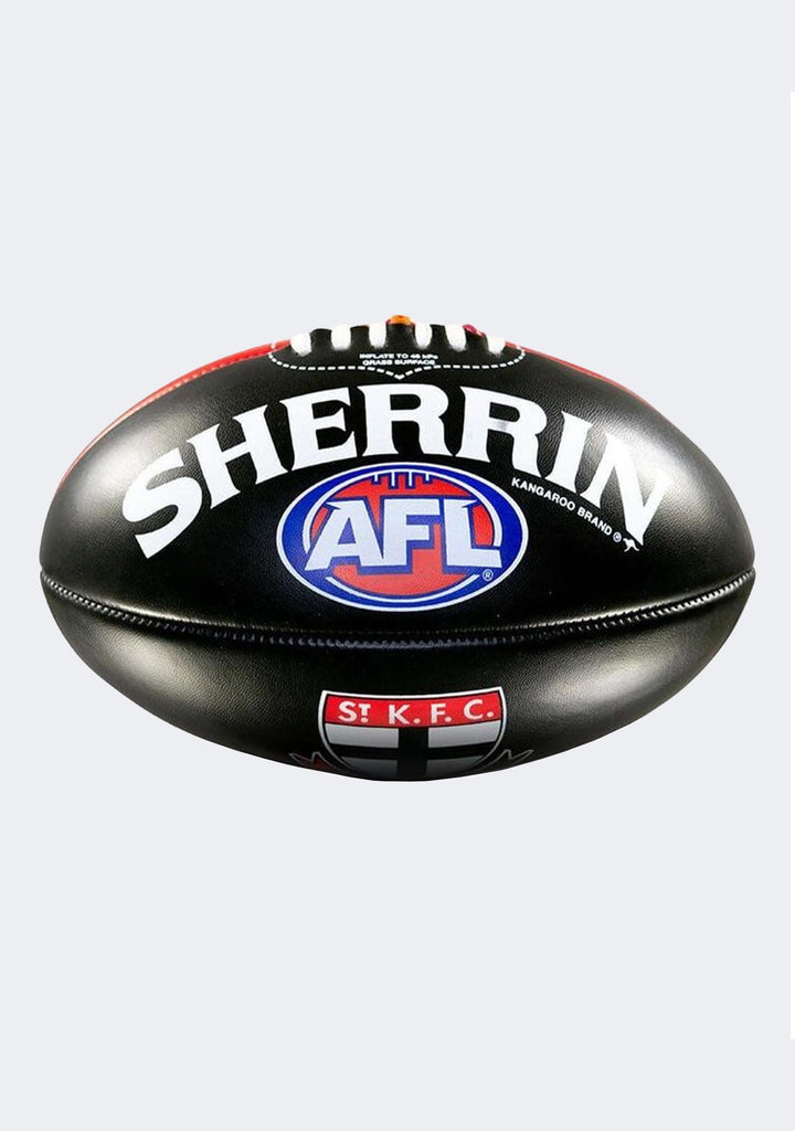 Sherrin St Kilda Saints PVC AFL Team Logo Football