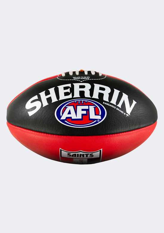 Sherrin St Kilda Saints Team Leather Football