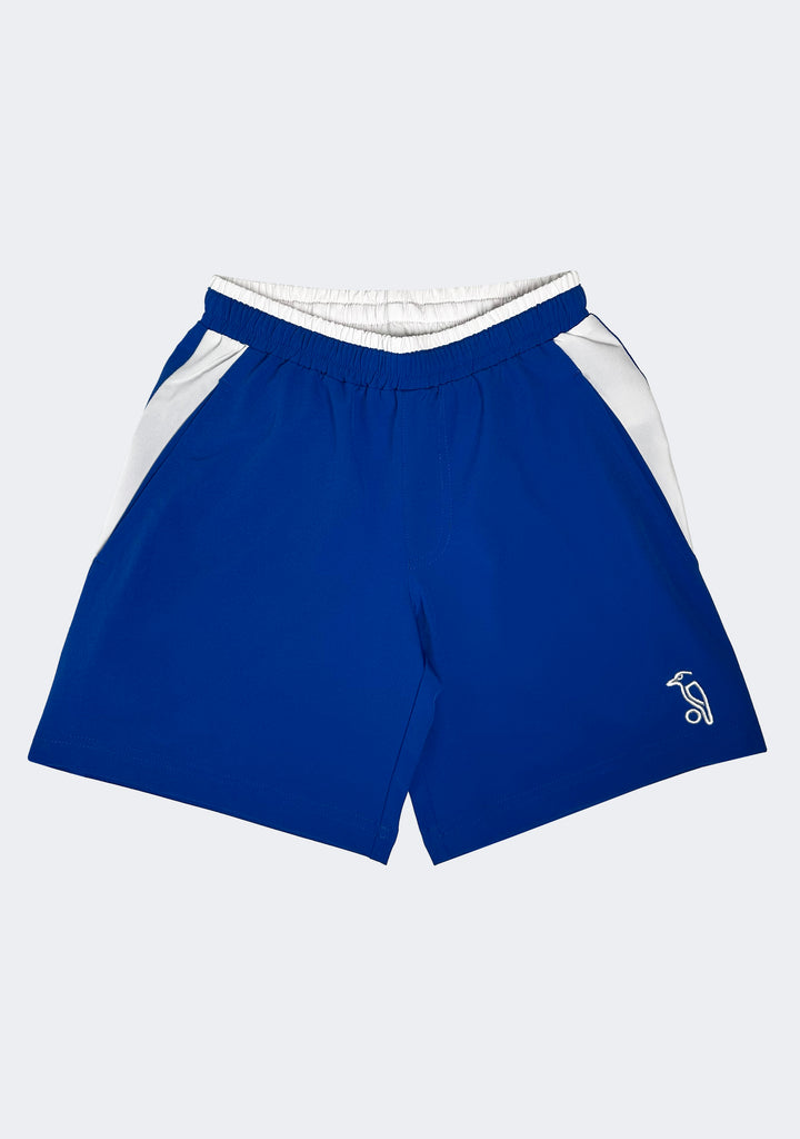 Kookaburra Kids' KB Woven Training Shorts Royal White