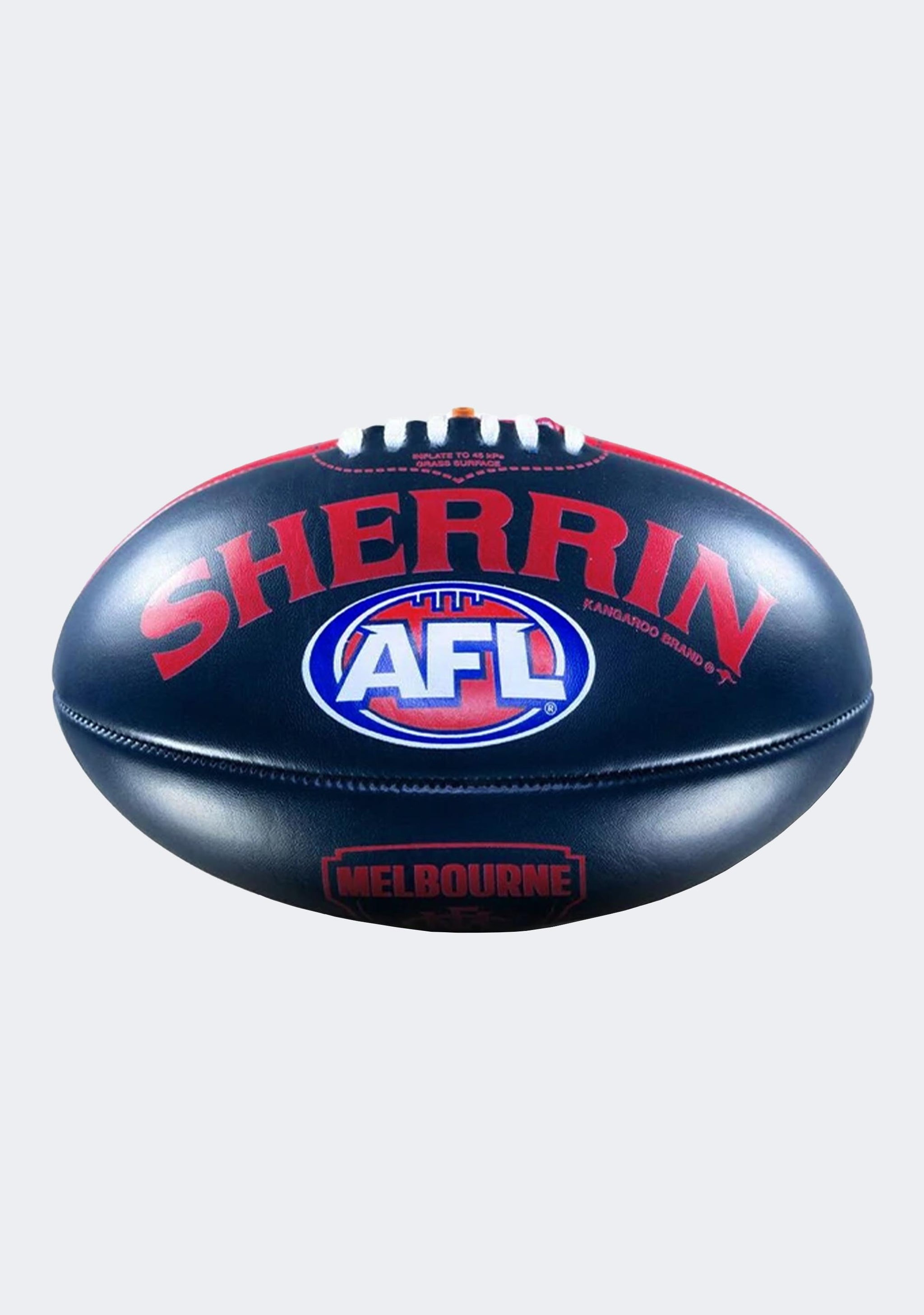 Sherrin Melbourne Demons PVC AFL Team Logo Football